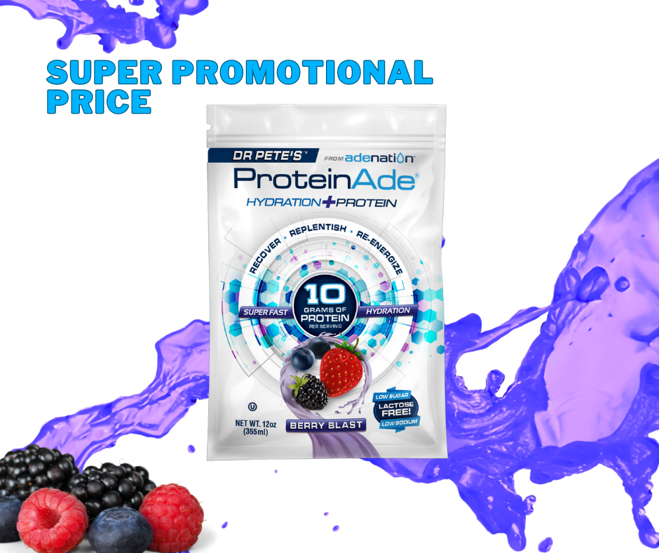 ProteinAde Berry Blast Boxes and Packets (Super Promotional Price)