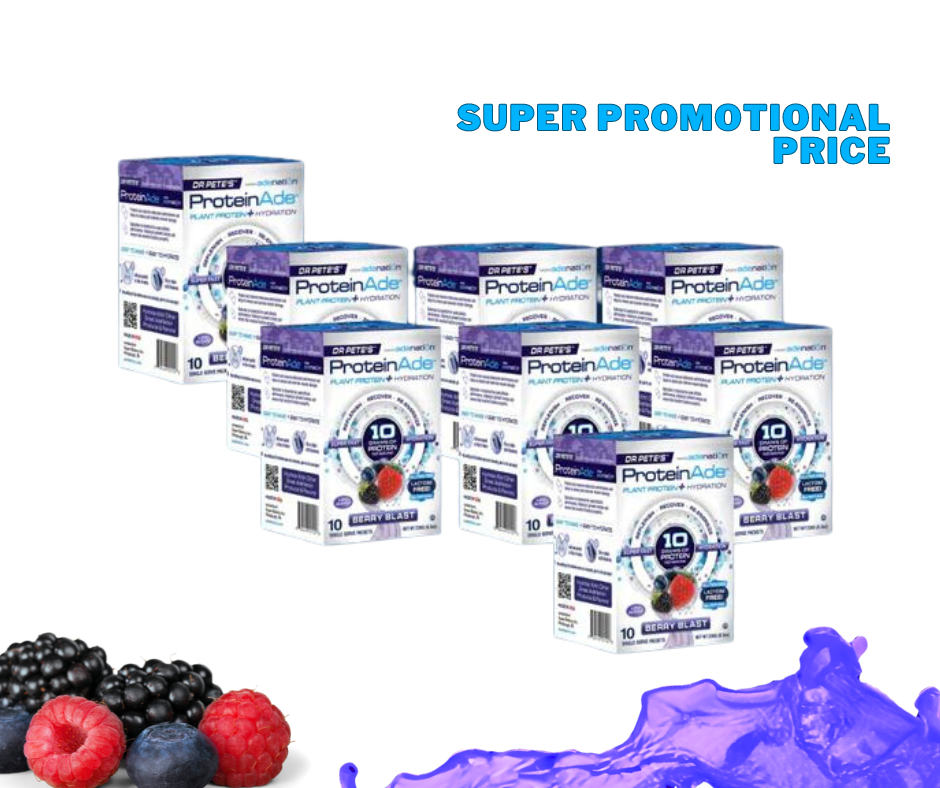 ProteinAde Berry Blast Boxes and Packets (Super Promotional Price)