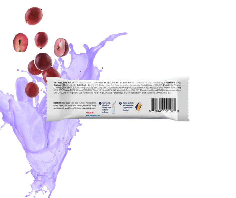 AdeNation Grape Hydration Sticks